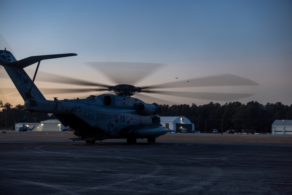 Alpha Co., BLT 1/8 Conducts Pre-Raid Flight Ops