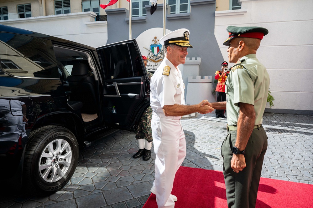 U.S. INDOPACOM Commander Visits Maldives