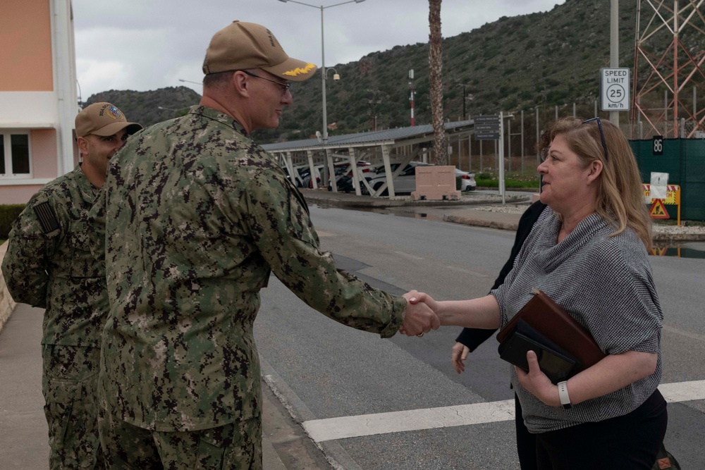 NSA Souda Bay welcomes U.S. Staff Delegation