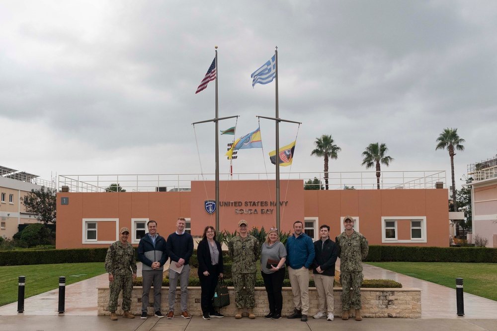 NSA Souda Bay welcomes U.S. Staff Delegation