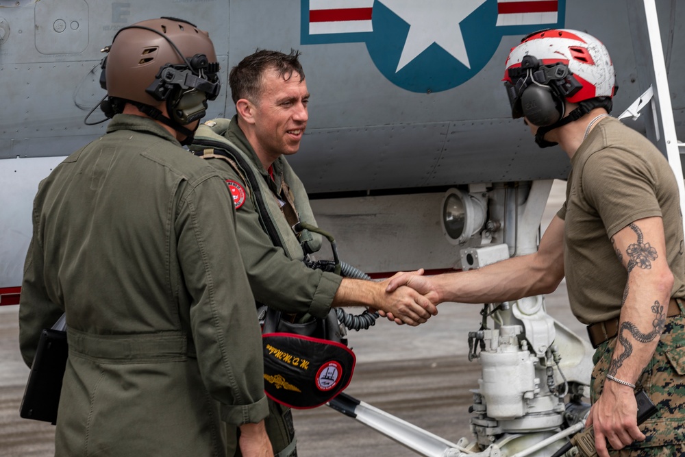 New Arrival: VMFA-232 land at Andersen Air Force Base, Guam