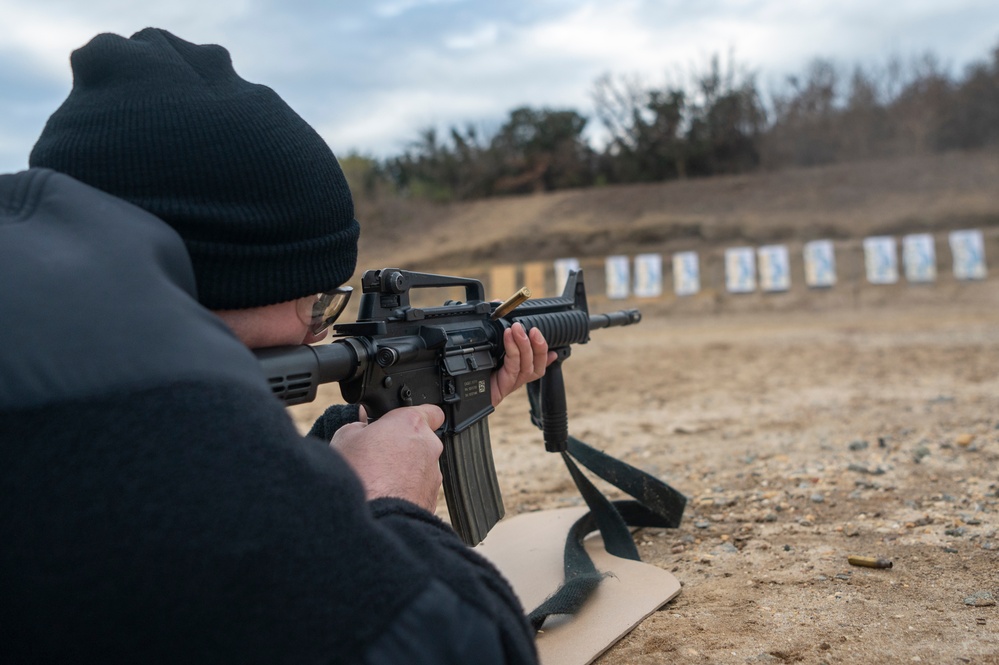 USS New York M4 and M9 Weapons Course