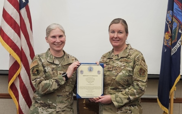 Palmer promoted to Senior Master Sergeant