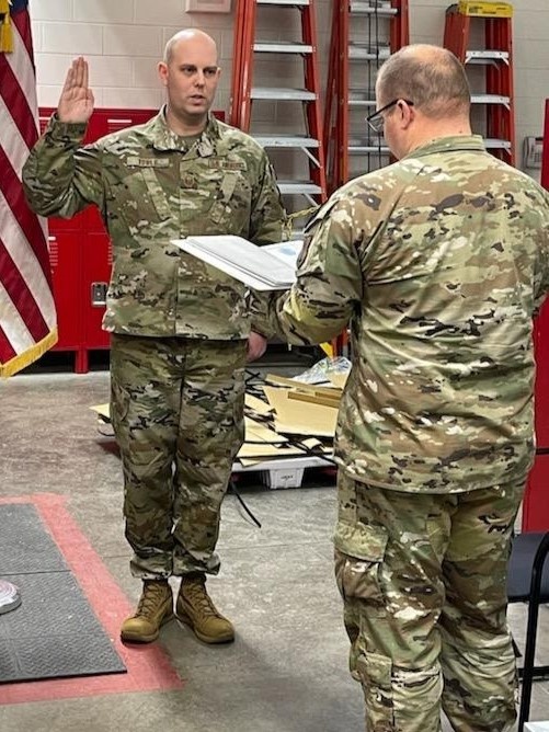Towle promoted to Master Sergeant