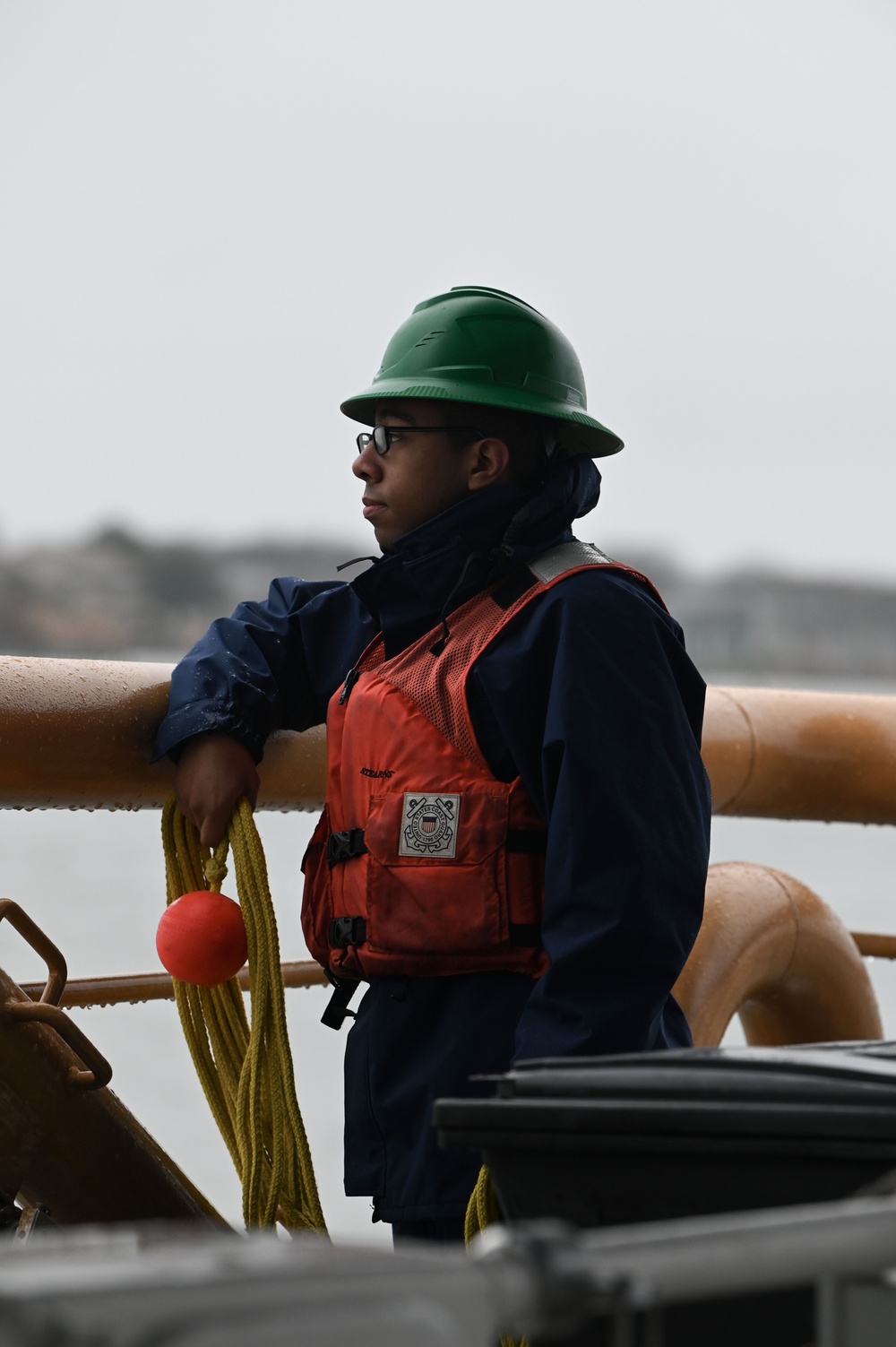 USCGC Lawrence Lawson gets underway