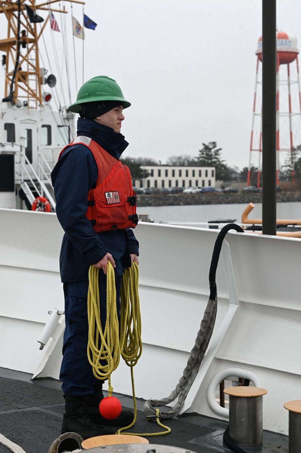 USCGC Lawrence Lawson gets underway