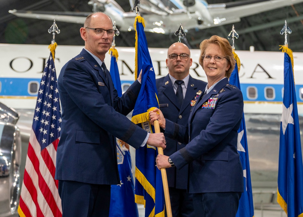 Lt Gen Donna Shipton AFLCMC assumption of command ceremony