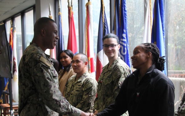 CDRE MCGHEE'S VISIT