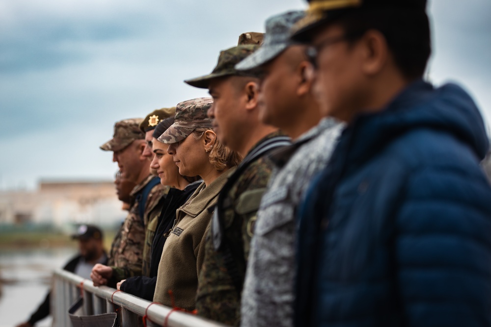 International Partners Tour USS Thomas Hudner (DDG 116)