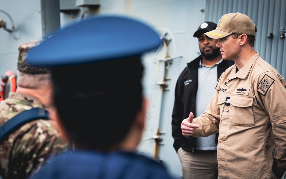 International Partners Tour USS Thomas Hudner (DDG 116)