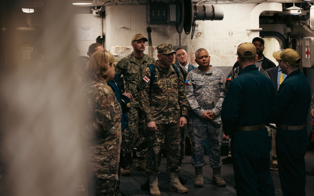 International Partners Tour USS Thomas Hudner (DDG 116)