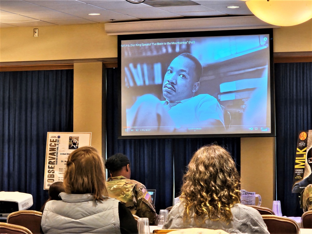 Fort McCoy celebrates Martin Luther King Jr. during 2024 observance event