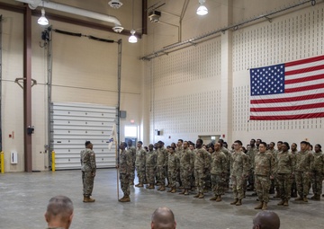 1501st Quartermaster Company (Field Feeding) Activation Ceremony