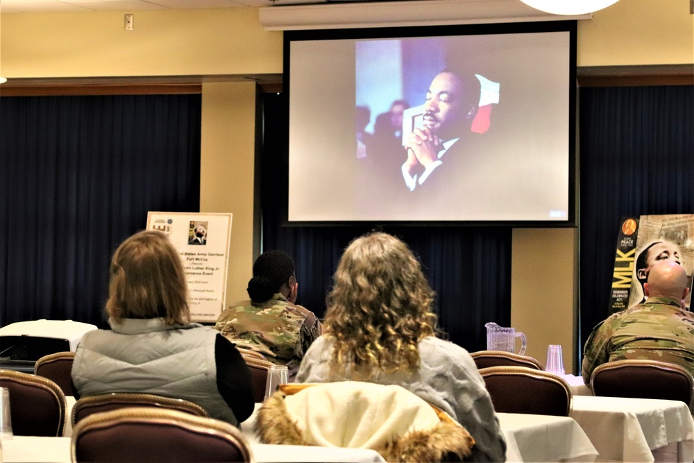 Fort McCoy celebrates Martin Luther King Jr. during 2024 observance event