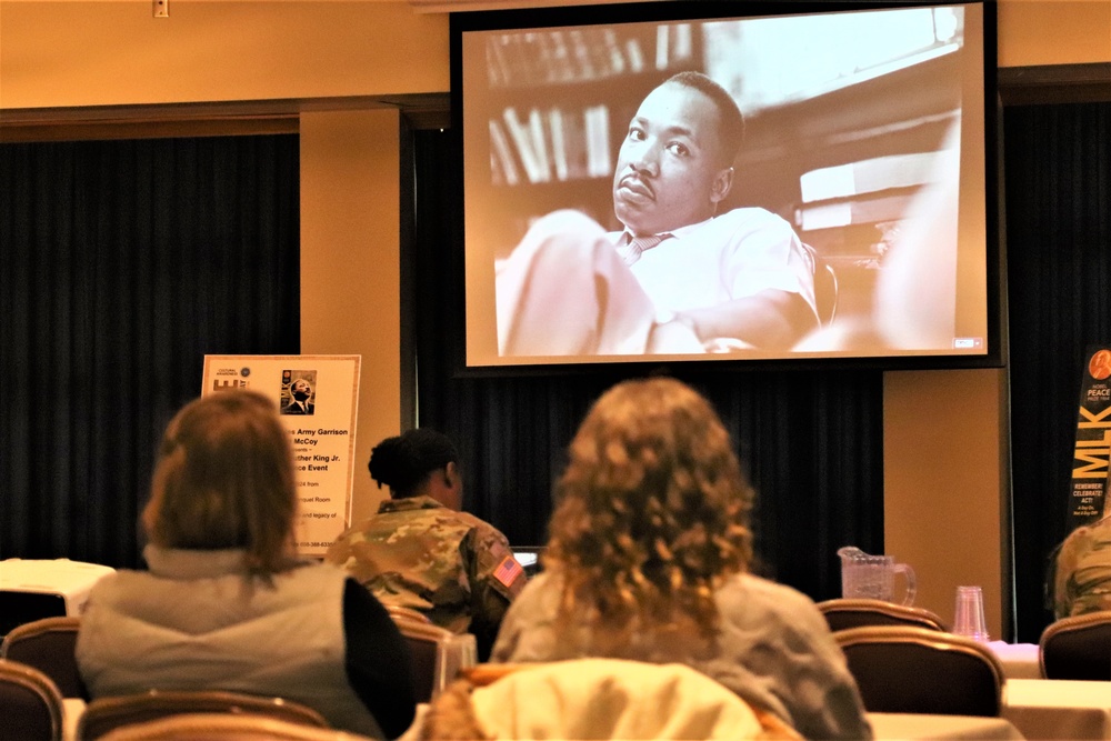 Fort McCoy celebrates Martin Luther King Jr. during 2024 observance event
