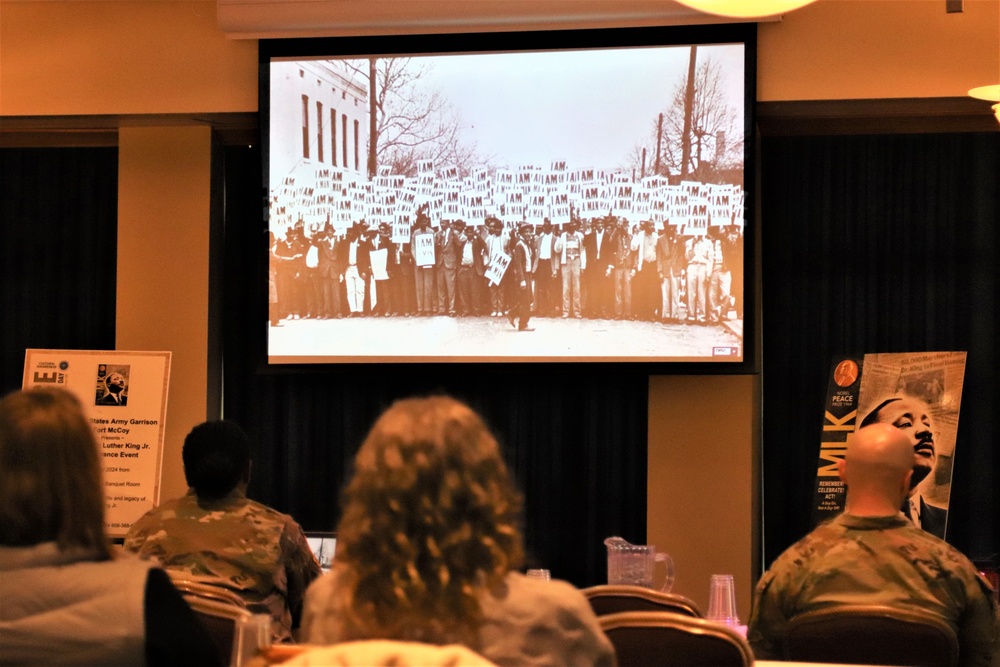 Fort McCoy celebrates Martin Luther King Jr. during 2024 observance event