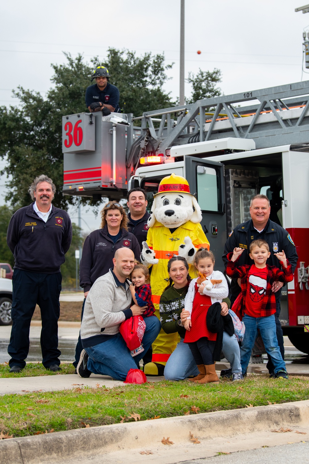 Sparky The Fire Dog Helps Children Through PCS Hardship