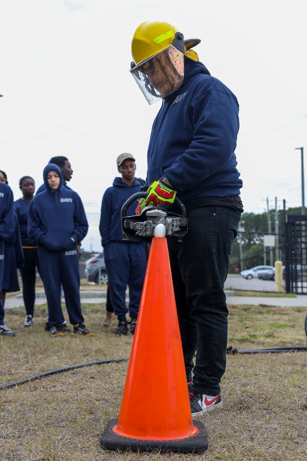 MCAS Beaufort welcomes Eau Claire High School's NJROTC