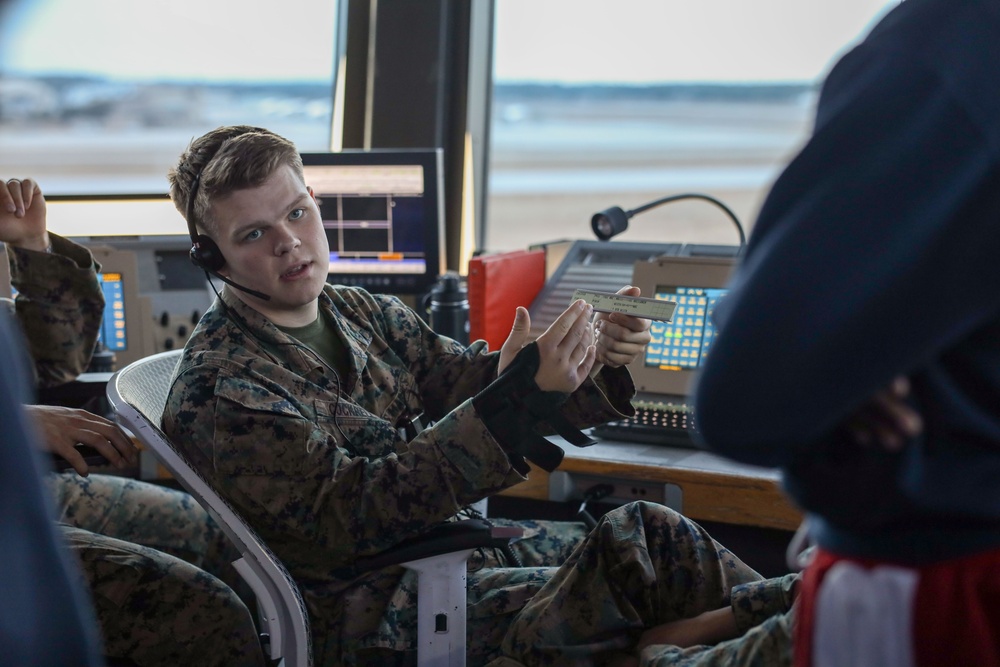 MCAS Beaufort welcomes Eau Claire High School's NJROTC