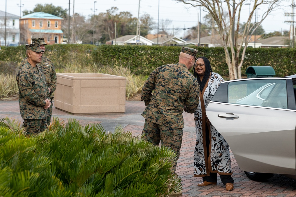 Under Secretary Bonnie Jenkins Visits Marine Forces Reserve and Marine Forces South Headquarters in New Orleans