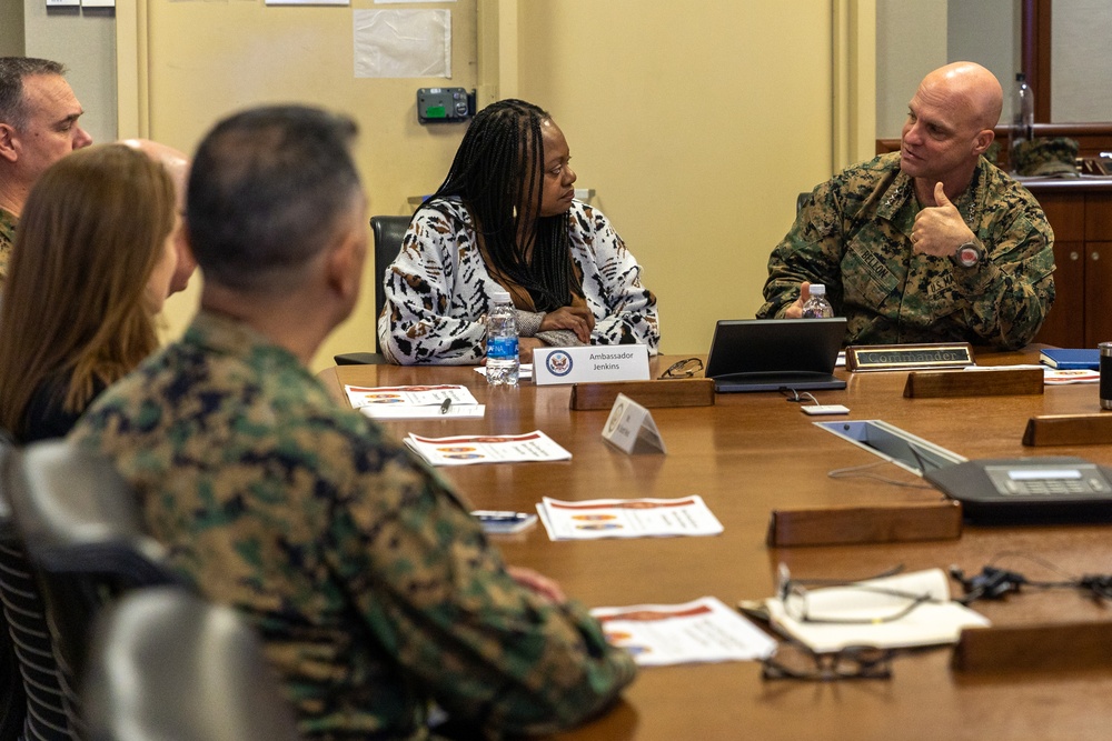 Under Secretary Bonnie Jenkins Visits Marine Forces Reserve and Marine Forces South Headquarters in New Orleans