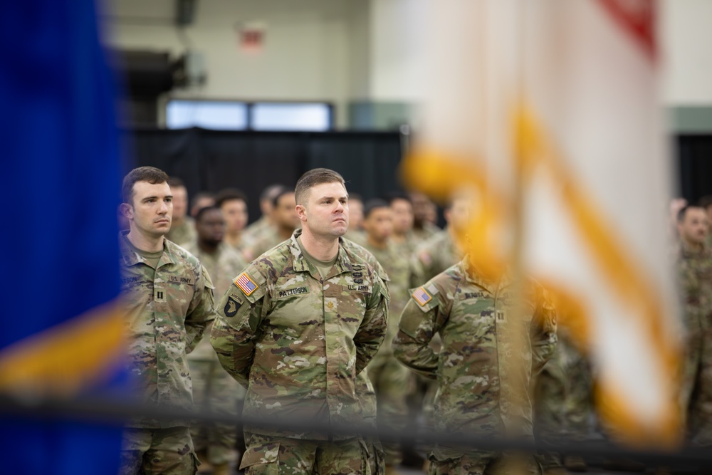 Family and Friends sends off Mass Guard Infantry Battalion for deployment