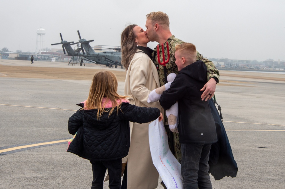 Gerald R. Ford Carrier Strike Group Homecoming