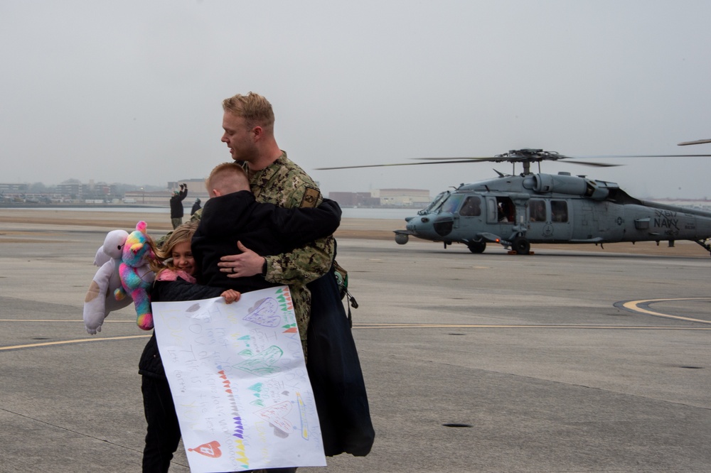 Gerald R. Ford Carrier Strike Group Homecoming