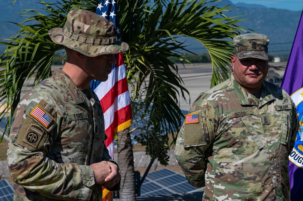 Sgt. Maj. Soto promotes to Command Sgt. Maj.