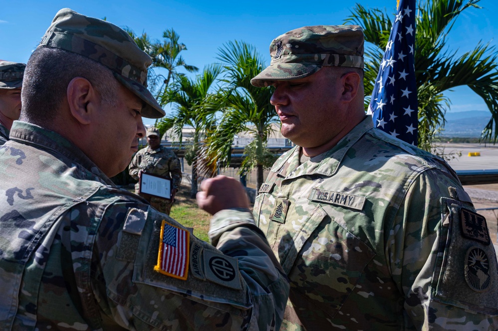 Sgt. Maj. Soto promotes to Command Sgt. Maj.