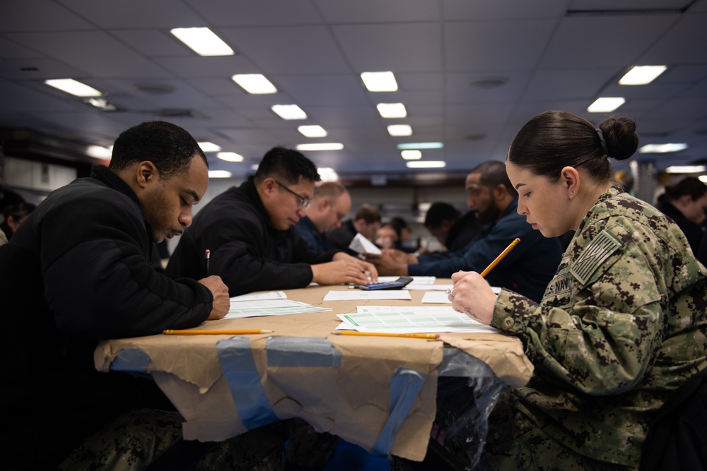USS Essex In-Port Operations