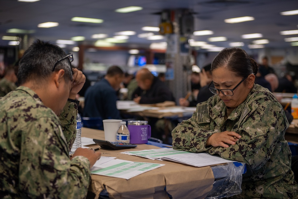 USS Essex In-Port Operations