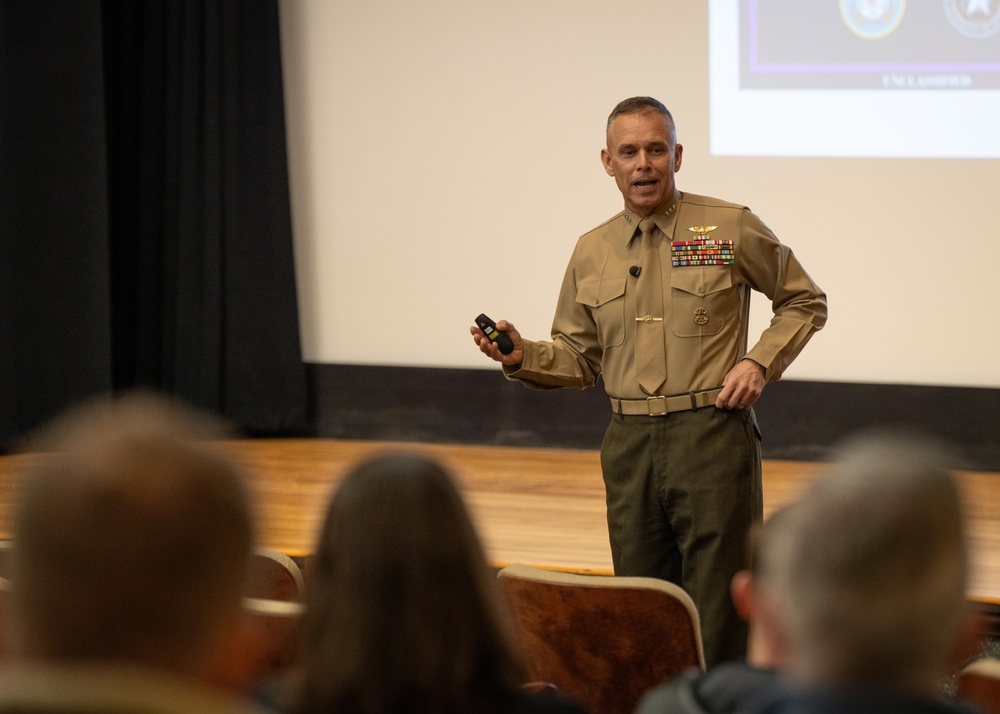 January 23, 2024 – Lt. Gen. Matthew G. Glavy speaks at U.S. Naval War College