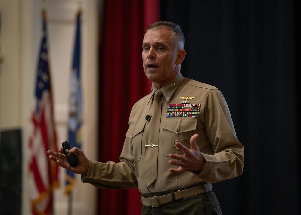 January 23, 2024 – Lt. Gen. Matthew G. Glavy speaks at U.S. Naval War College