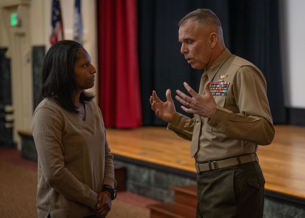 January 23, 2024 – Lt. Gen. Matthew G. Glavy speaks at U.S. Naval War College