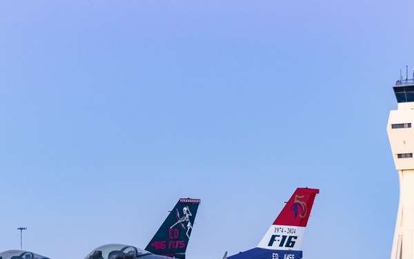 Edwards AFB celebrates 50 years of the F-16 Fighting Falcon