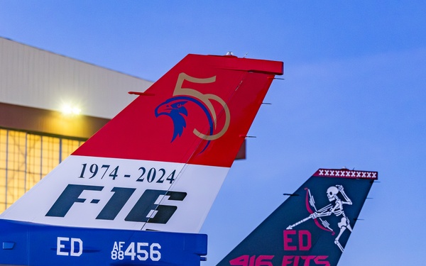 Edwards AFB celebrates 50 years of the F-16 Fighting Falcon