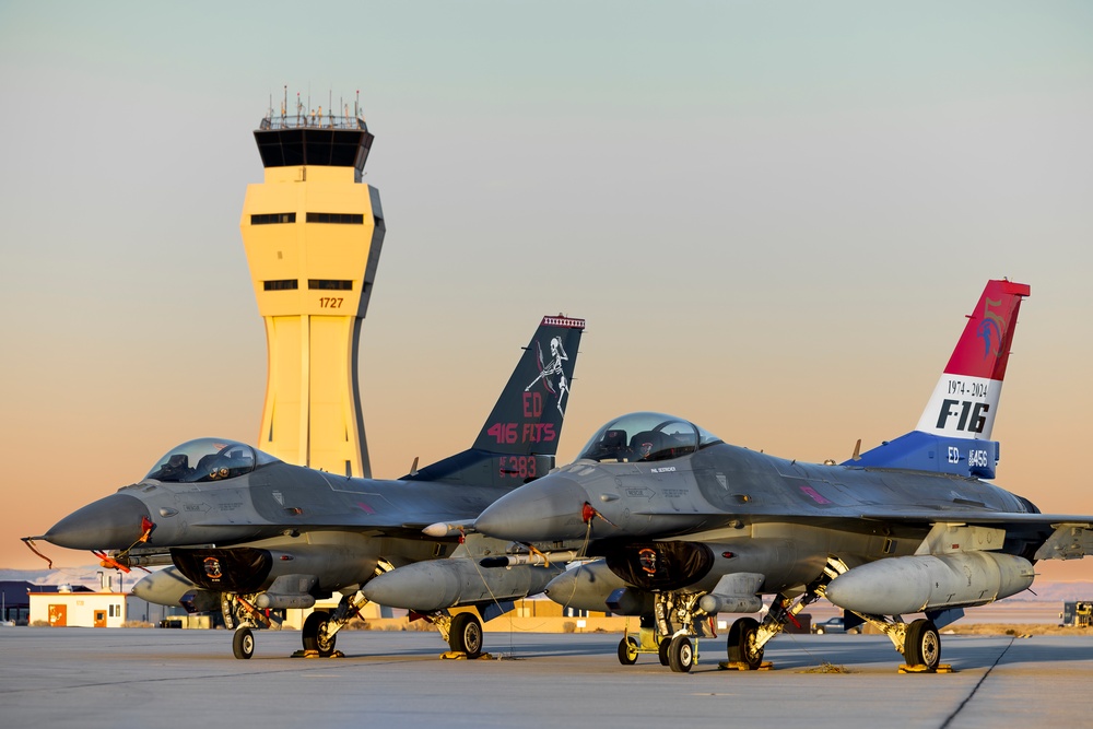 Edwards AFB celebrates 50 years of the F-16 Fighting Falcon