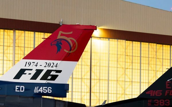 Edwards AFB celebrates 50 years of the F-16 Fighting Falcon