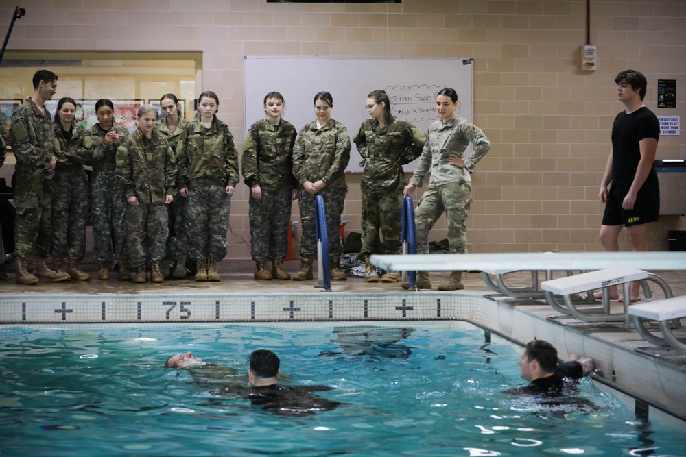 Tombstone JROTC spends time at Fort Huachuca to learn water confidence