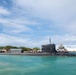 USS North Carolina departs U.S. Naval Base Guam