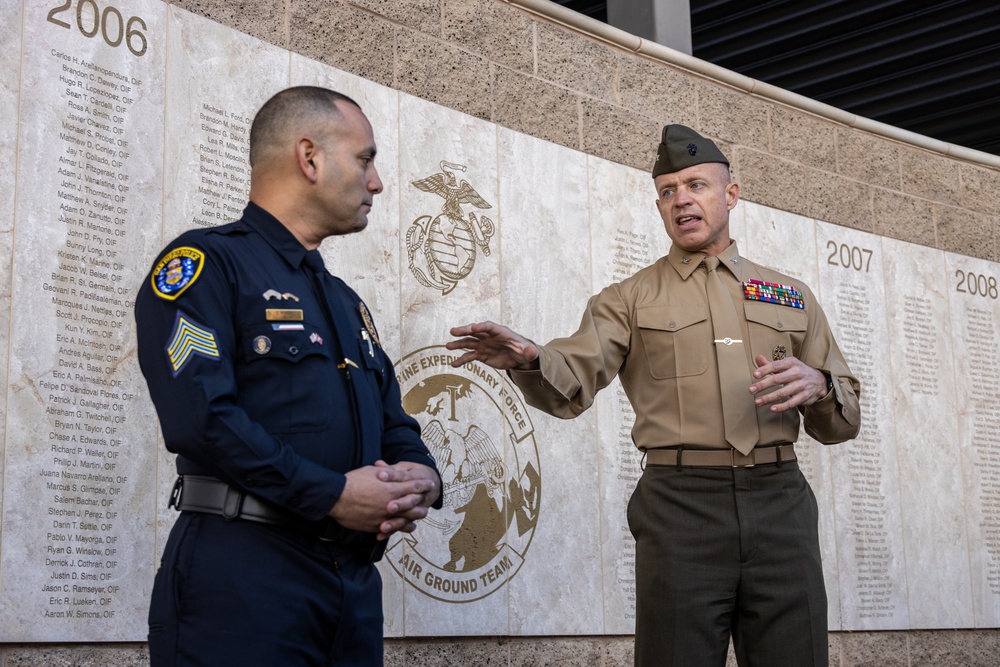 DVIDS - Images - Marine Veteran, SDPD Patrol Sergeant Receives Purple ...