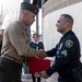 Marine veteran, SDPD Patrol Sergeant receives Purple Heart medal