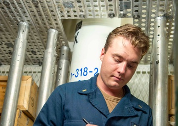 USS Kidd (DDG 100) Supply Inventory