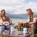 Real Talk: U.S. Marine Corps Col. Jeremy Beaven meets with Kamaka Pili for “Aloha Authentic” news segment