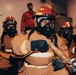 Sailors Conduct general Quarter Drill Aboard USS George Washington