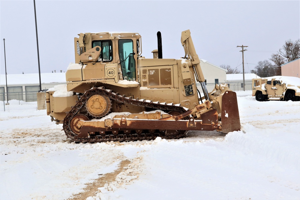 Fort McCoy RTS-Maintenance clears snow in a big way