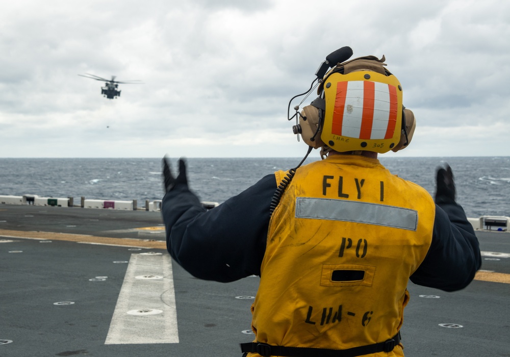USS America Conducts Flight Operations