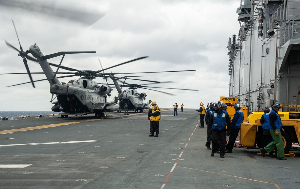 USS America Conducts Flight Operations