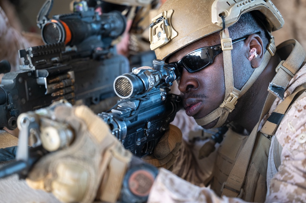 FASTCENT and Bahrain Defense Force Conduct Room Clearing Training during Exercise Diamond Defender 24